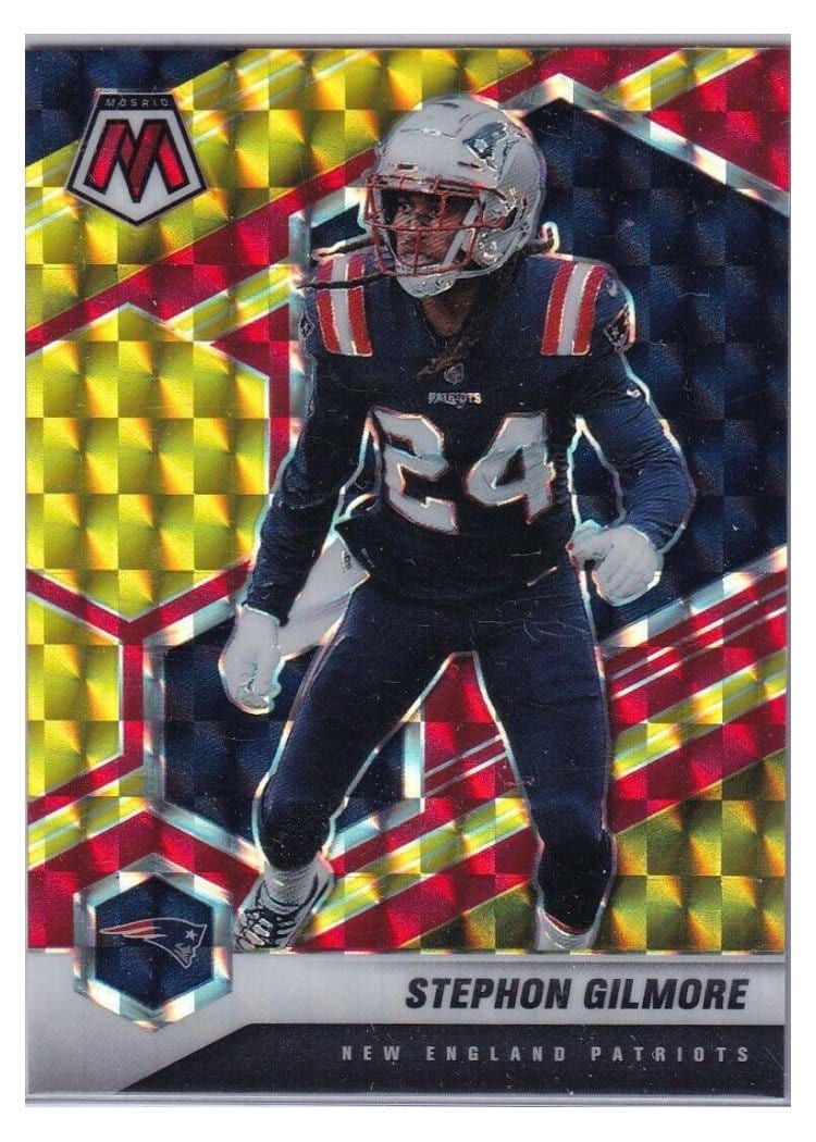 2021 Panini Mosaic Base Set Stephon Gilmore #140 card