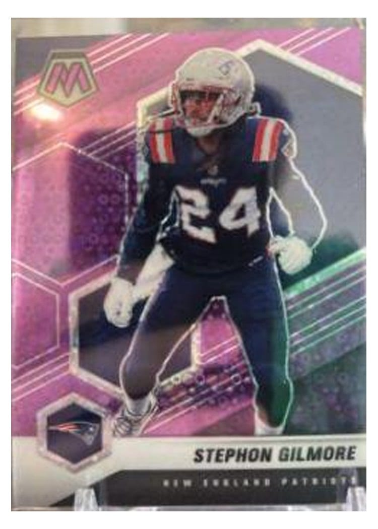2021 Panini Mosaic Base Set Stephon Gilmore #140 card