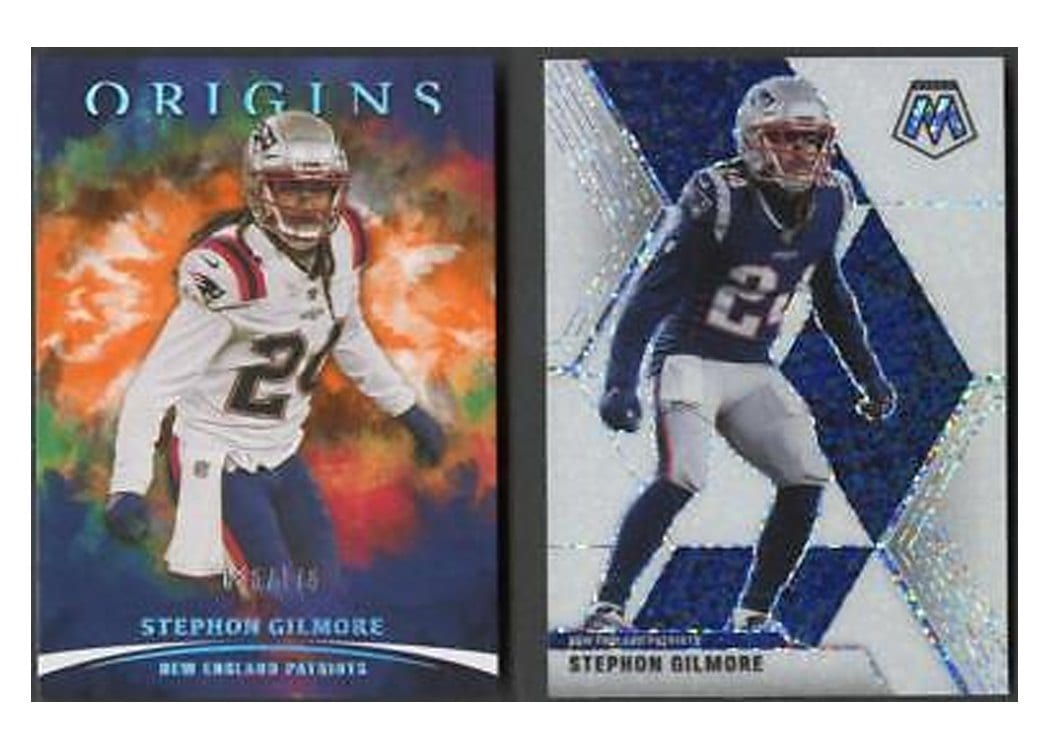 2021 Panini Mosaic Base Set Stephon Gilmore #140 card