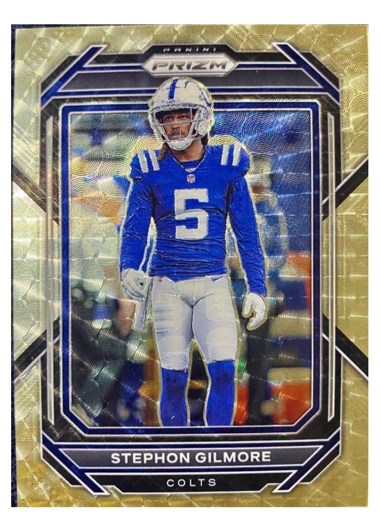 2022 Panini Prizm Base Set Stephon Gilmore #128 card