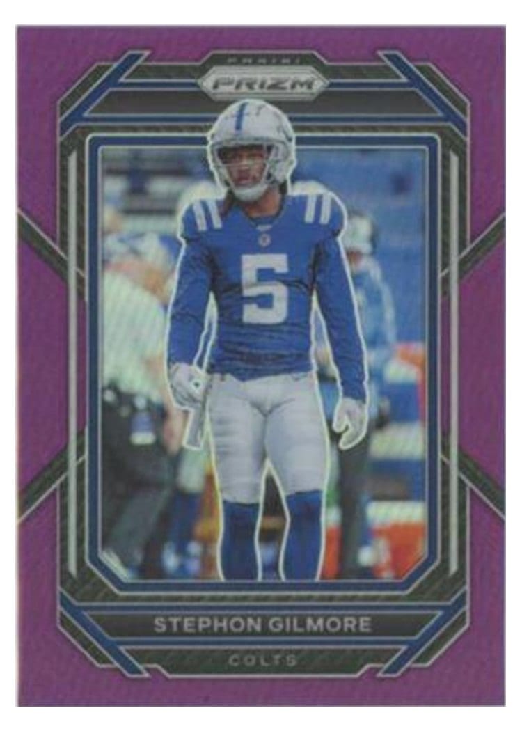 2022 Panini Prizm Base Set Stephon Gilmore #128 card