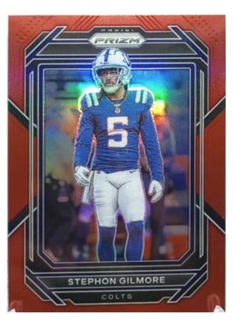 2022 Panini Prizm Base Set Stephon Gilmore Red #128 card