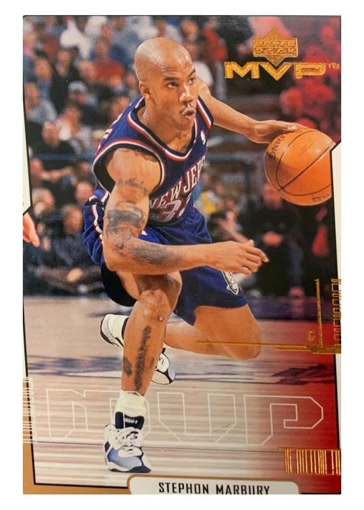 2000 Upper Deck MVP Stephon Marbury #33 card