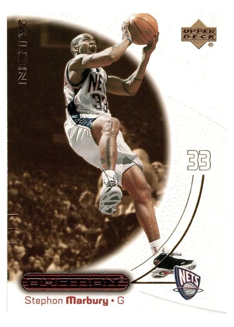 2000 Upper Deck Ovation Stephon Marbury #33 card