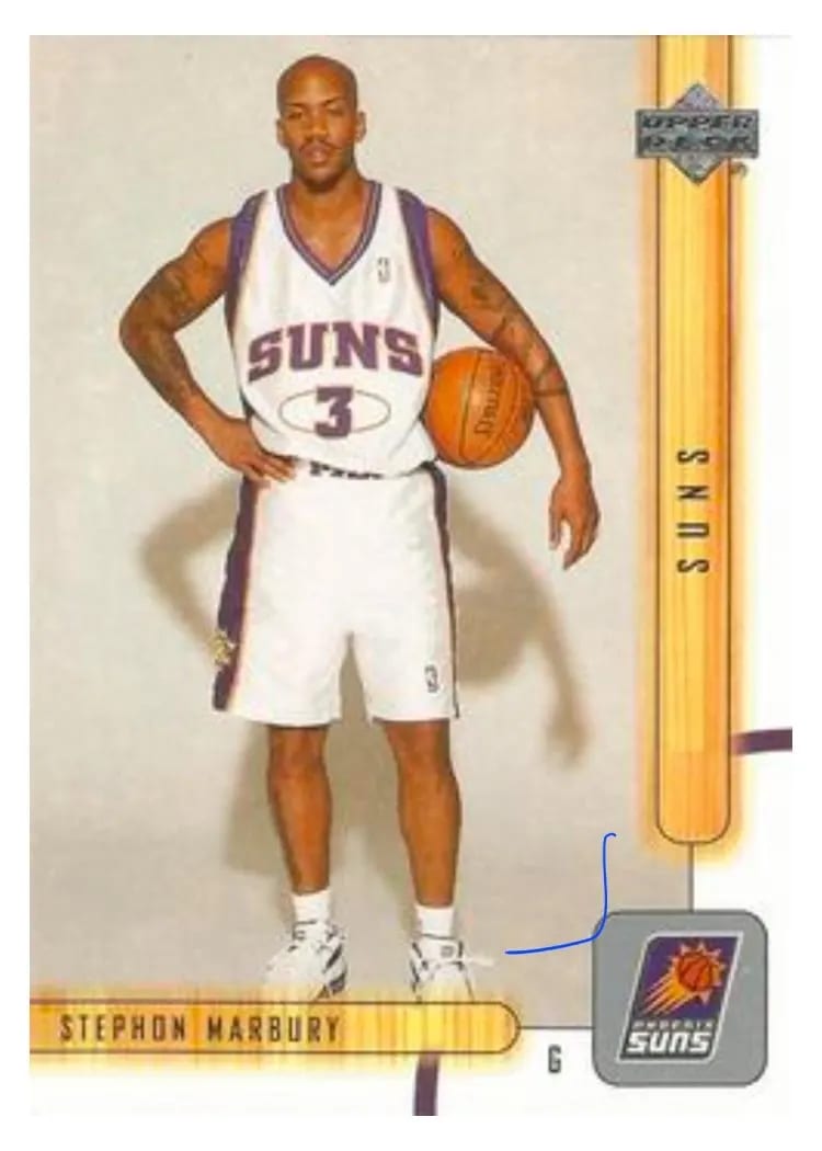 2001 Upper Deck Stephon Marbury #135 card