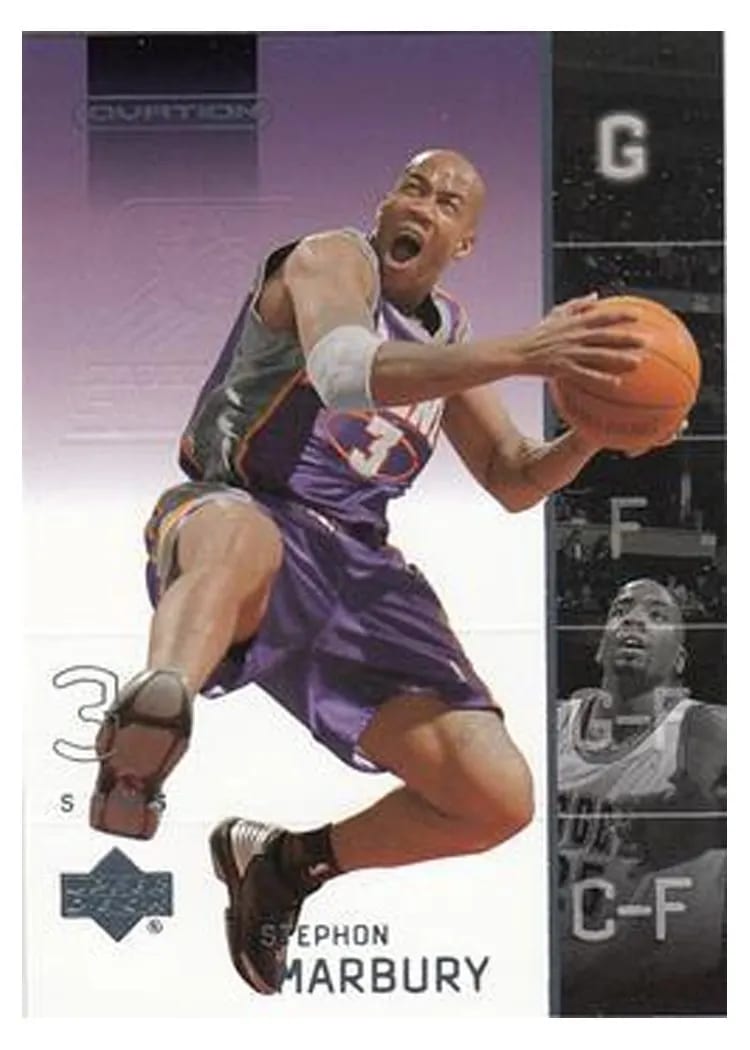 2002 Upper Deck Ovation Stephon Marbury #66 card