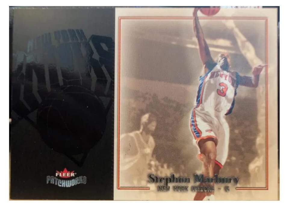 2003 Fleer Patchworks Stephon Marbury #57 card