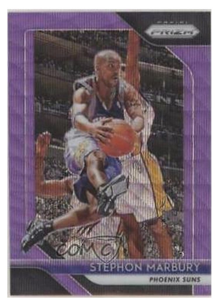 2018-19 Panini Prizm Base Set Stephon Marbury #265 card