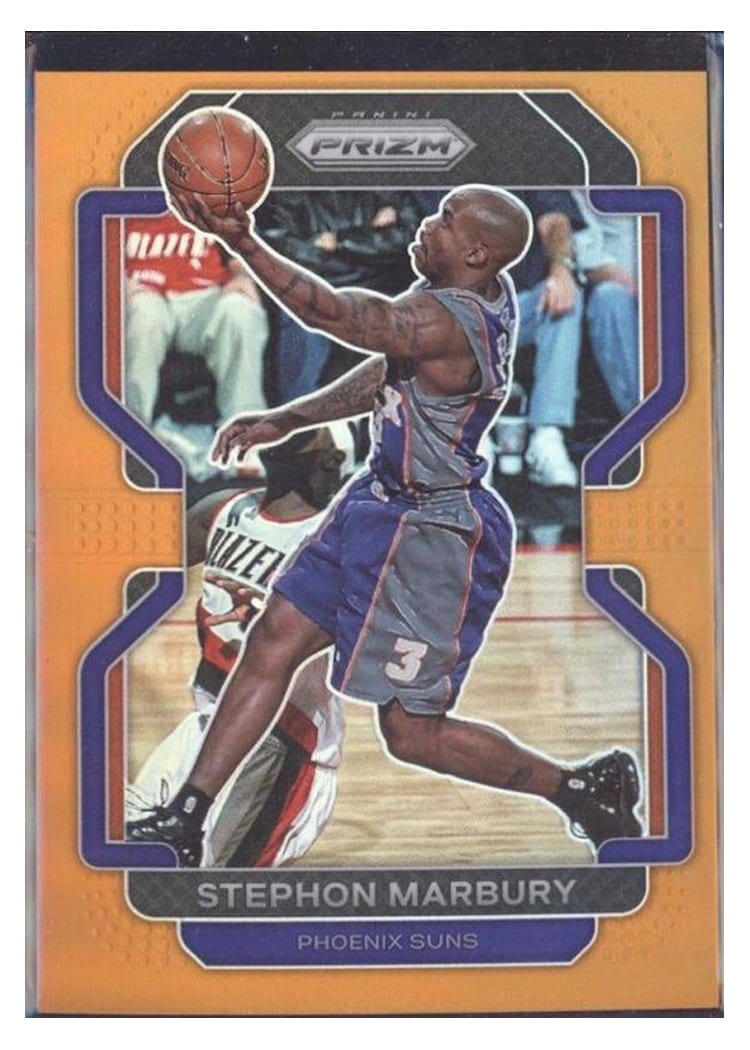 2021-22 Panini Prizm Base Set Stephon Marbury #277 card