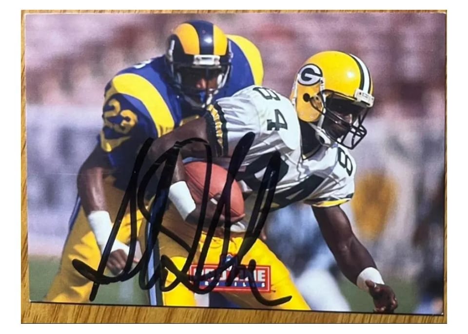 1992 Pro Line Profiles Autographs Sterling Sharpe #78 card