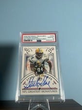 2025 Panini National Treasures NFL Greatest Signatures Sterling Sharpe #4