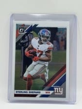 2019 Donruss Optic Sterling Shepard #71 card