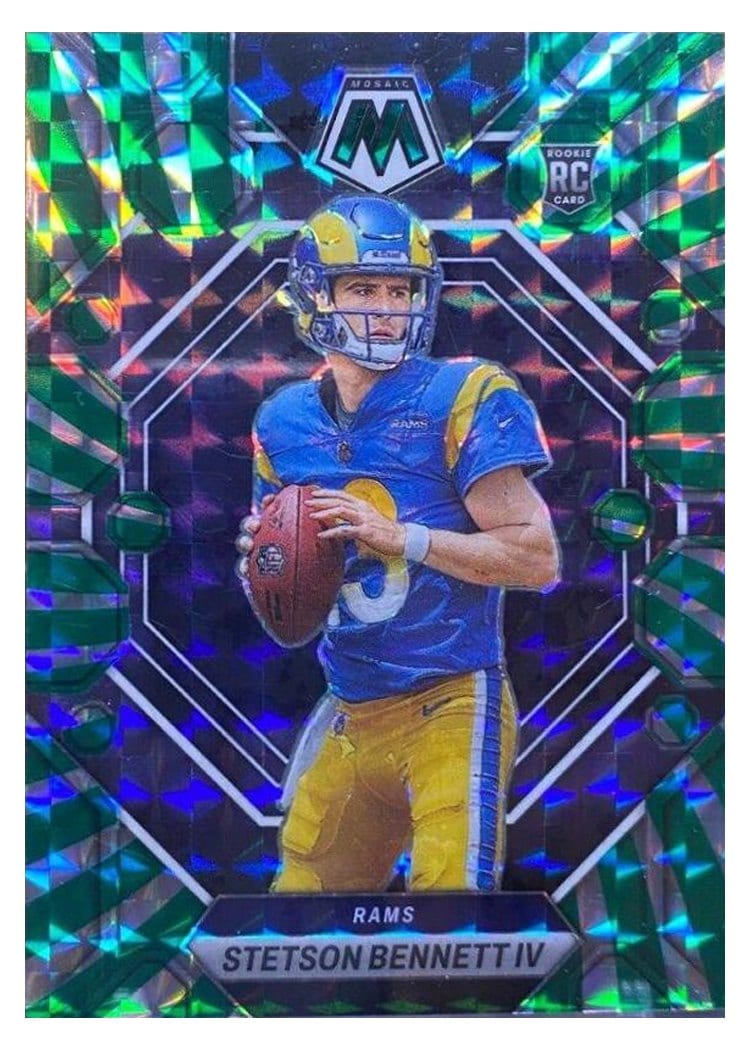 2023 Panini Mosaic Base Set Stetson Bennett IV #362 card