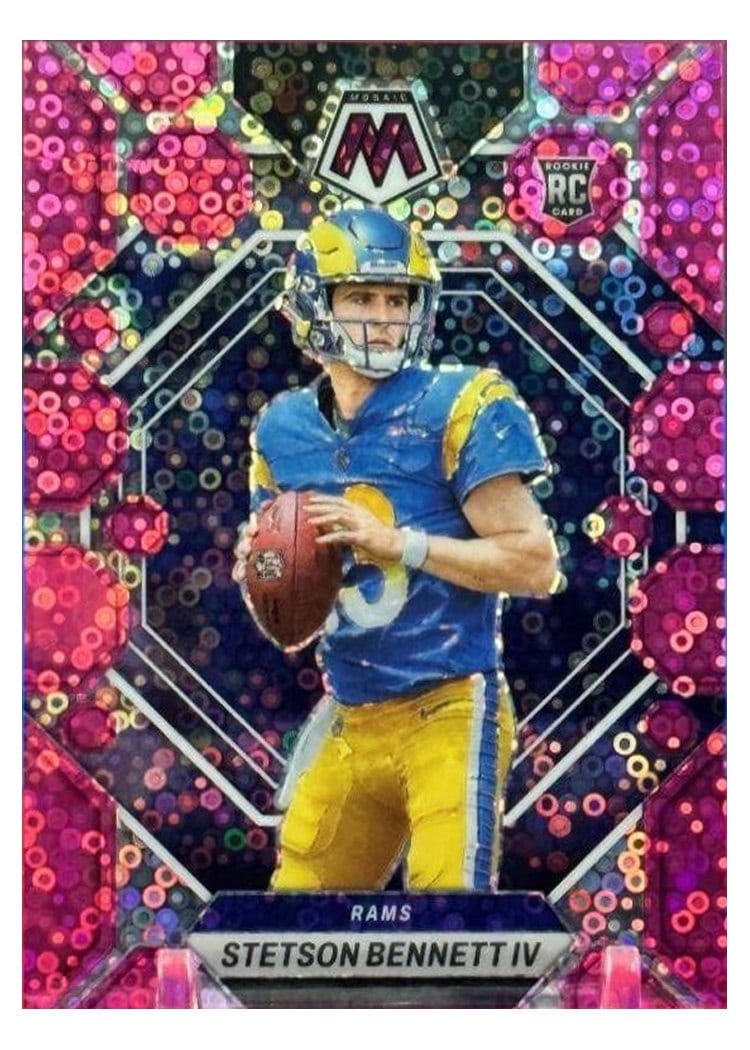 2023 Panini Mosaic Base Set Stetson Bennett IV #362 card