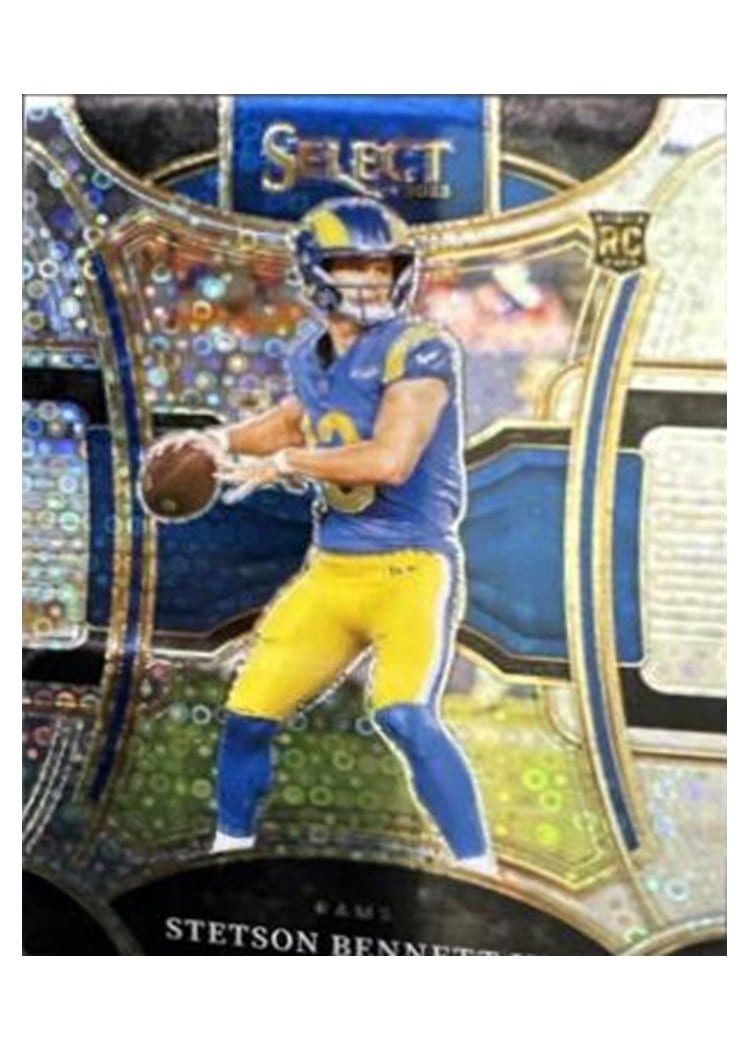 2023 Panini Select Base Set Stetson Bennett IV Disco Prizm #55 card