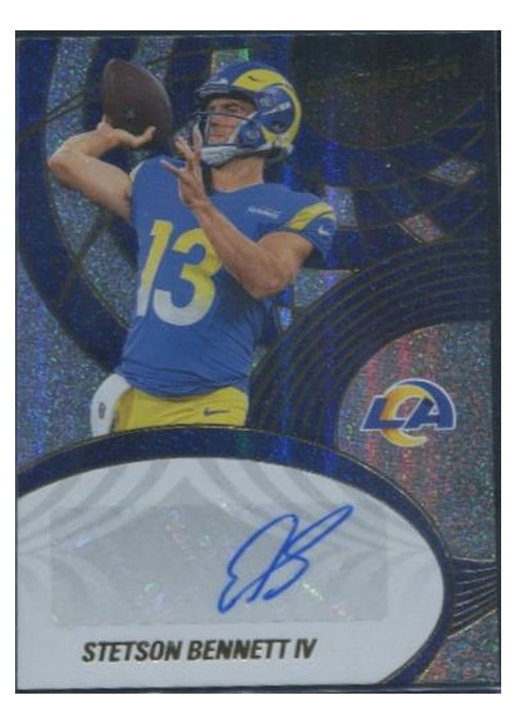 2025 Panini Revolution Autographs Stetson Bennett IV #5 card