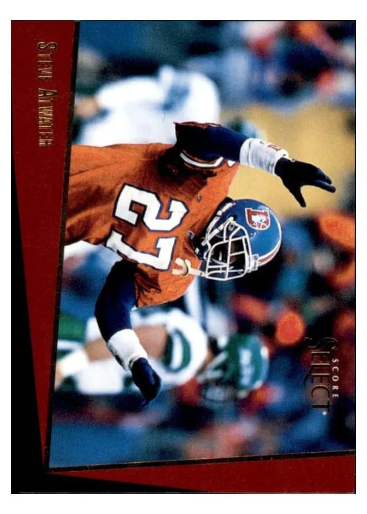 1993 Panini Select Steve Atwater #62 card