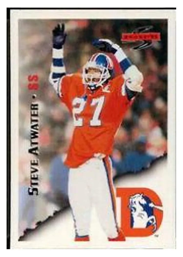 1995 Panini Score Steve Atwater #25 card
