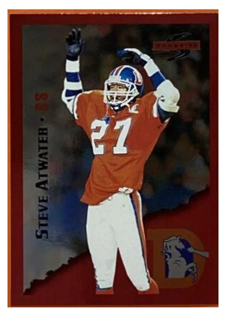 1995 Panini Score Steve Atwater #25 card