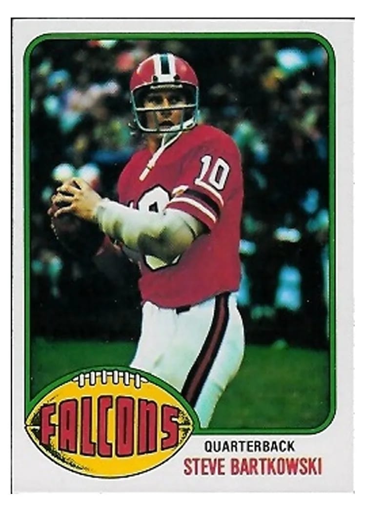 1976 Topps Steve Bartkowski #35 card