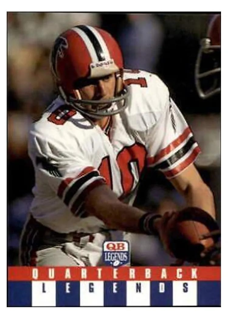1991 Quarterback Legends Steve Bartkowski #2 card
