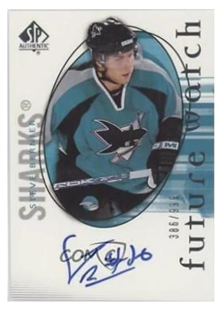2005 SP Authentic Steve Bernier #194 card