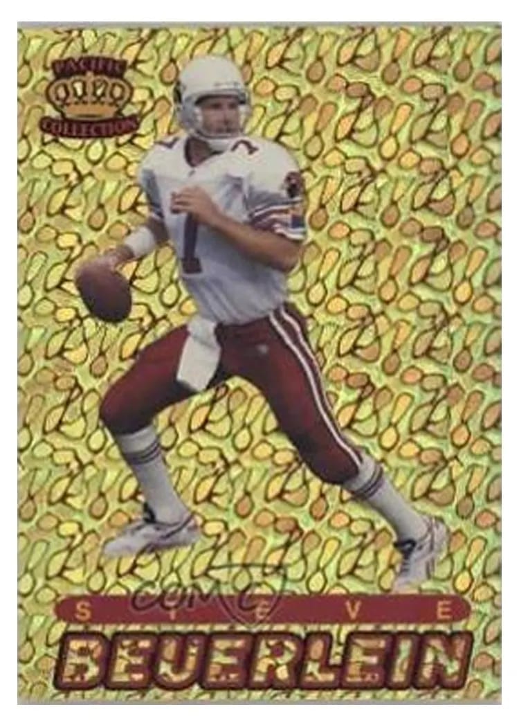 1994 Pacific Prisms Steve Beuerlein #9 card