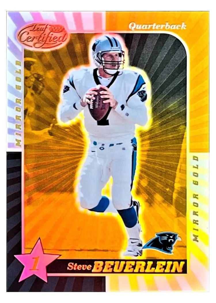 2000 Leaf Certified Steve Beuerlein #22 card