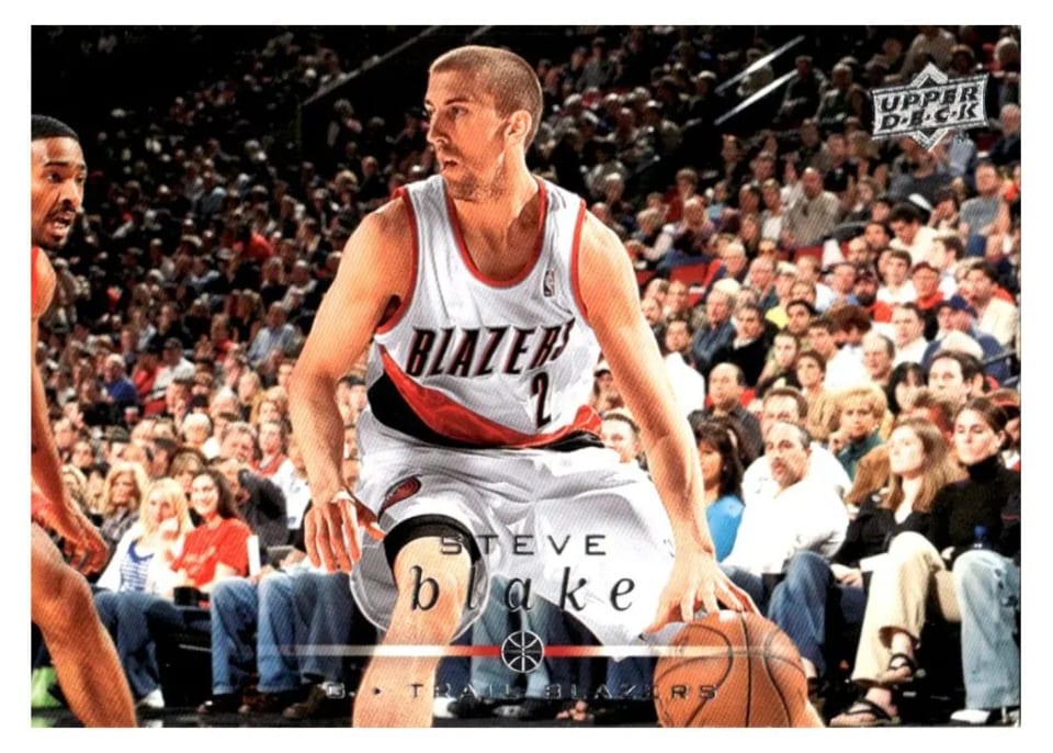 2008 Upper Deck Steve Blake #159 card