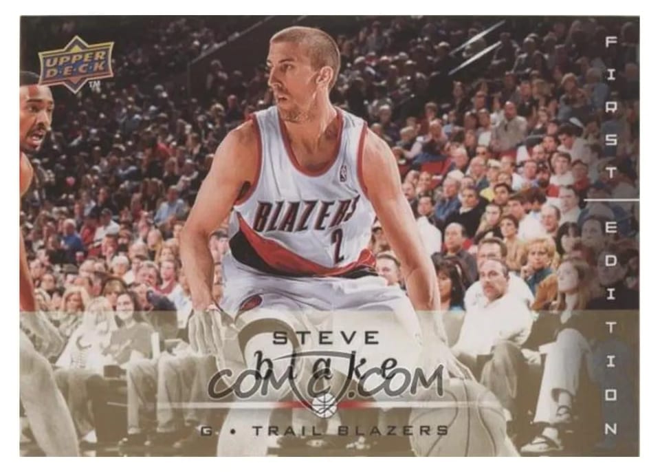 2008 Upper Deck First Edition Steve Blake #159 card