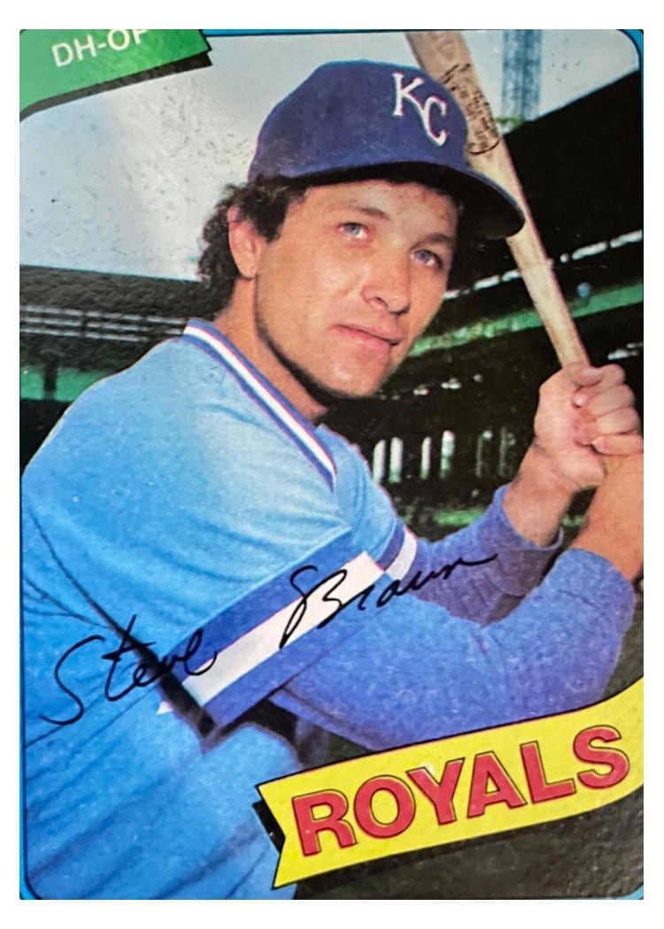 1980 Topps Steve Braun #9 card