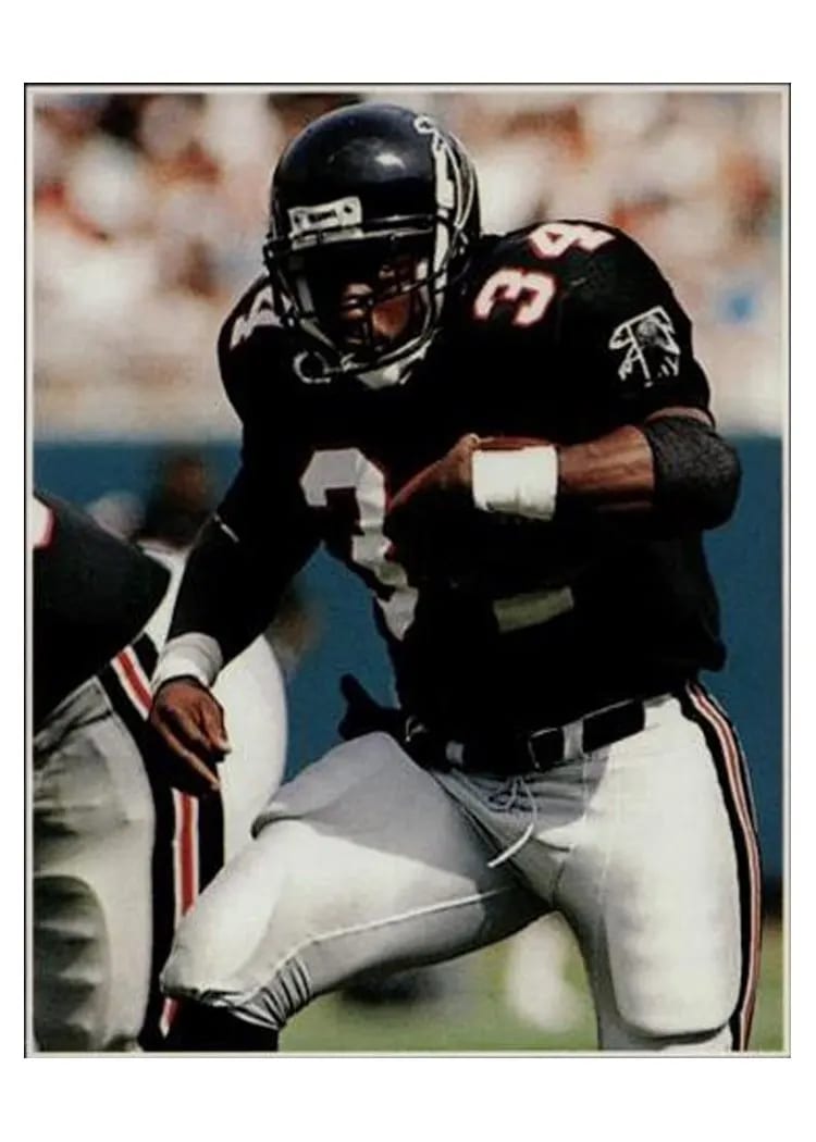 1993 Pinnacle Steve Broussard #73 card