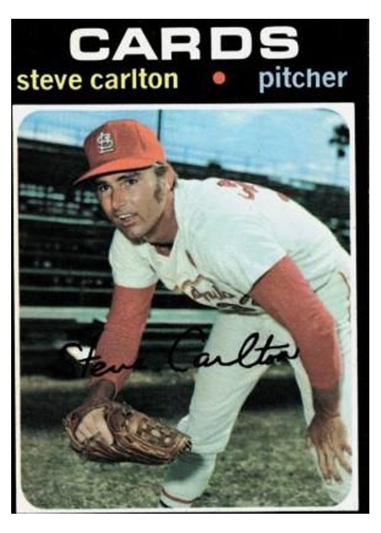 1971 Topps Steve Carlton #55 card