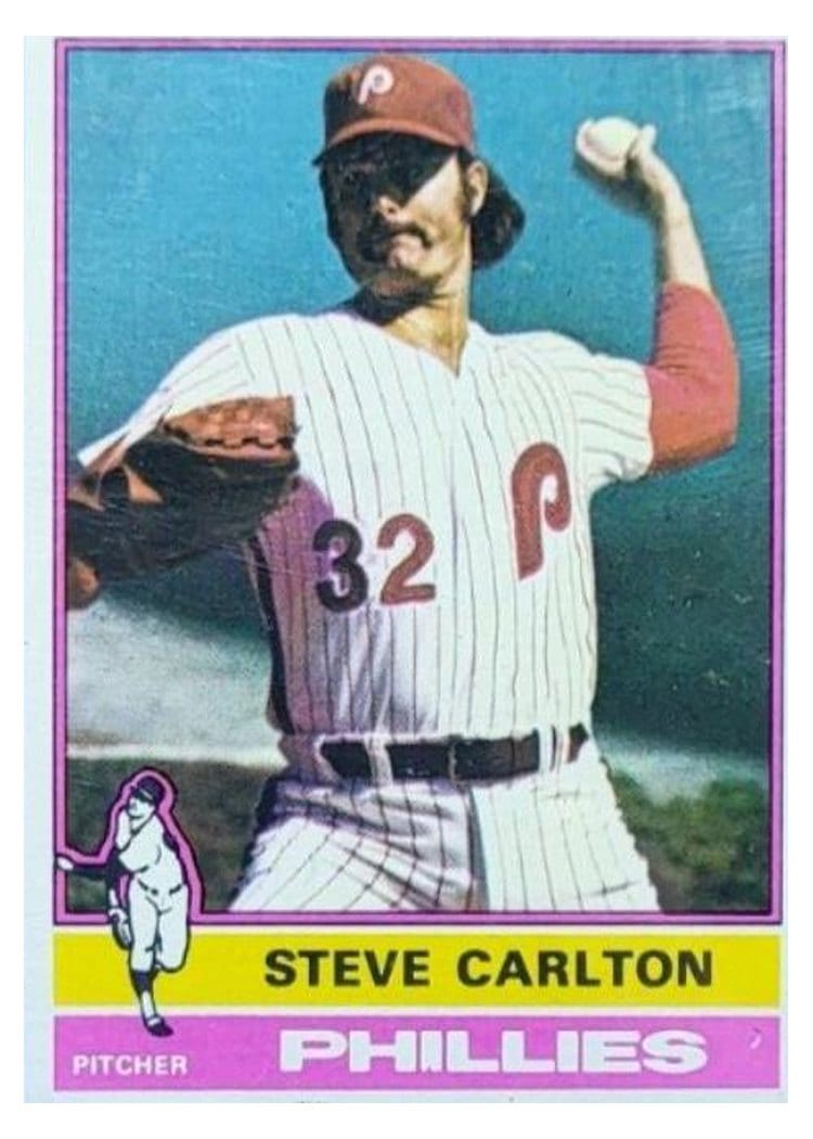1976 Topps Steve Carlton #355 card