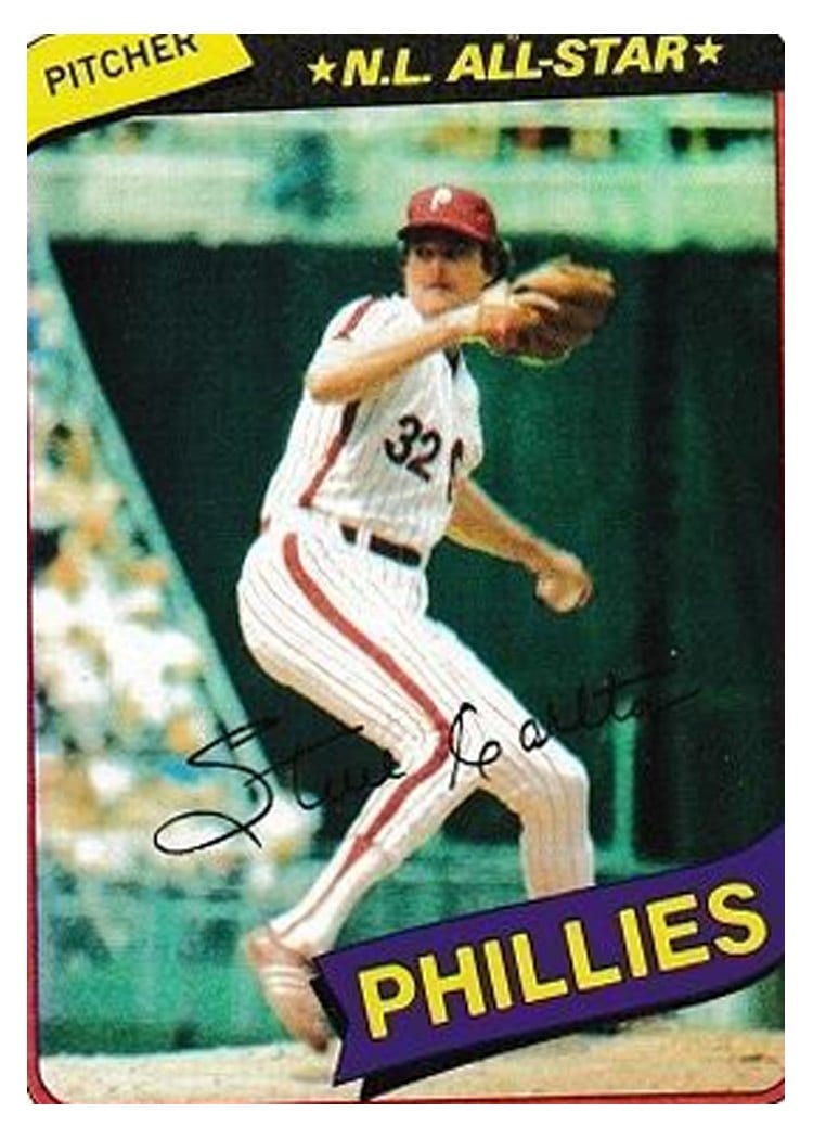 1980 Topps Steve Carlton #210 card