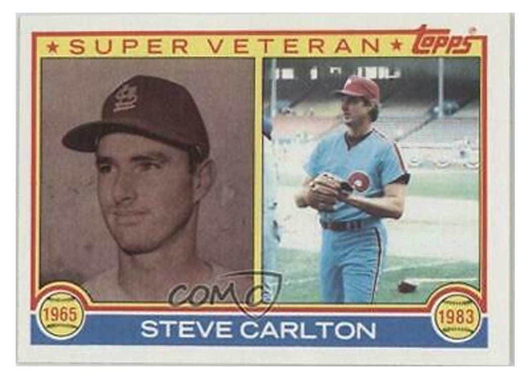 1983 Topps Steve Carlton #71 card