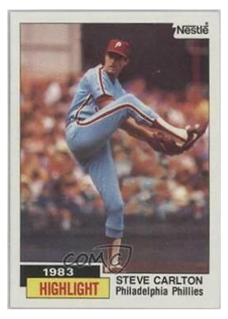 1984 Topps Steve Carlton #1 card