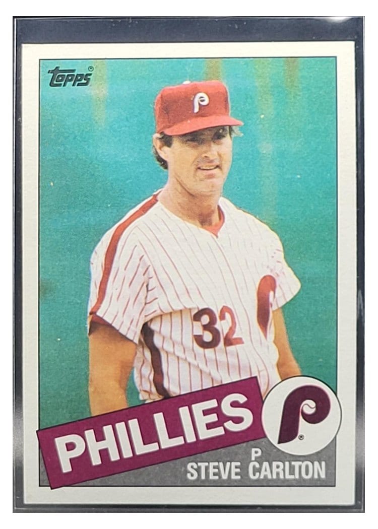 1985 Topps Steve Carlton #360 card