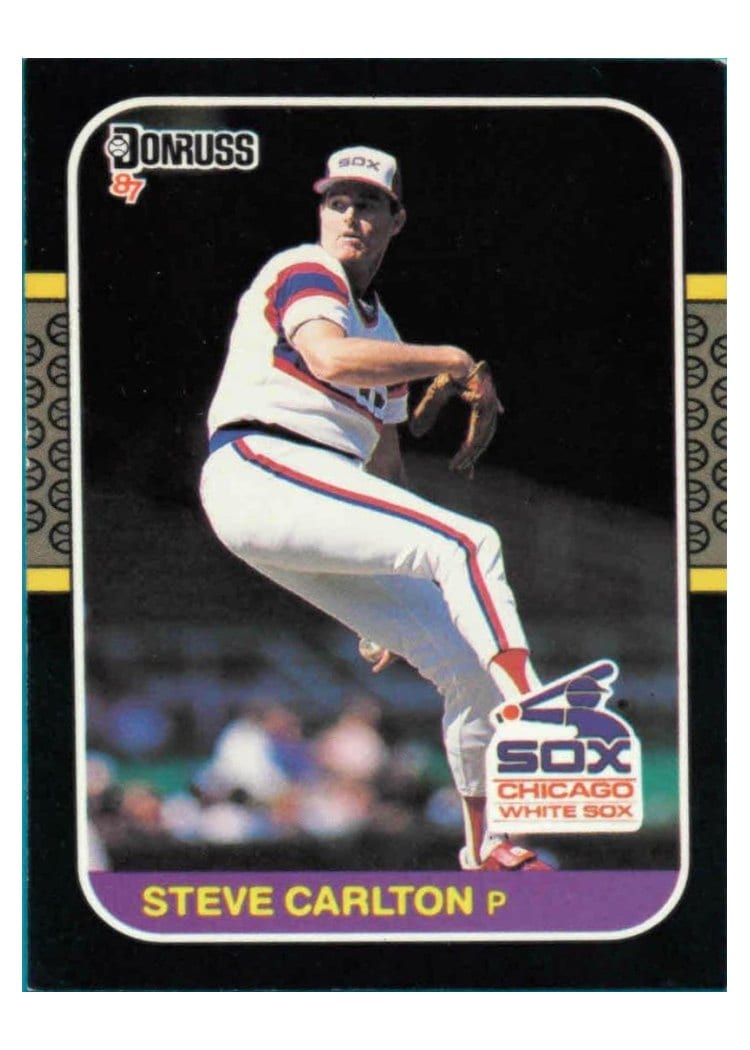 1987 Donruss Steve Carlton #617 card