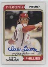 2023 Topps Heritage Real One Autographs Steve Carlton #74RO-SC