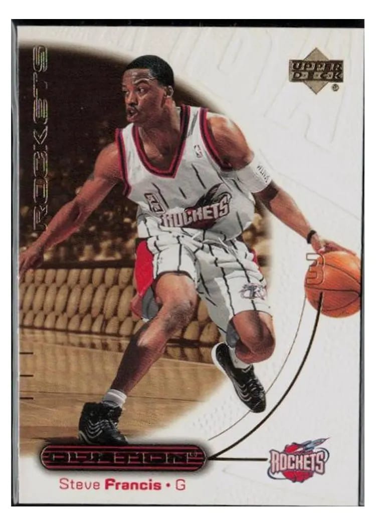 2000 Upper Deck Ovation Steve Francis #19 card
