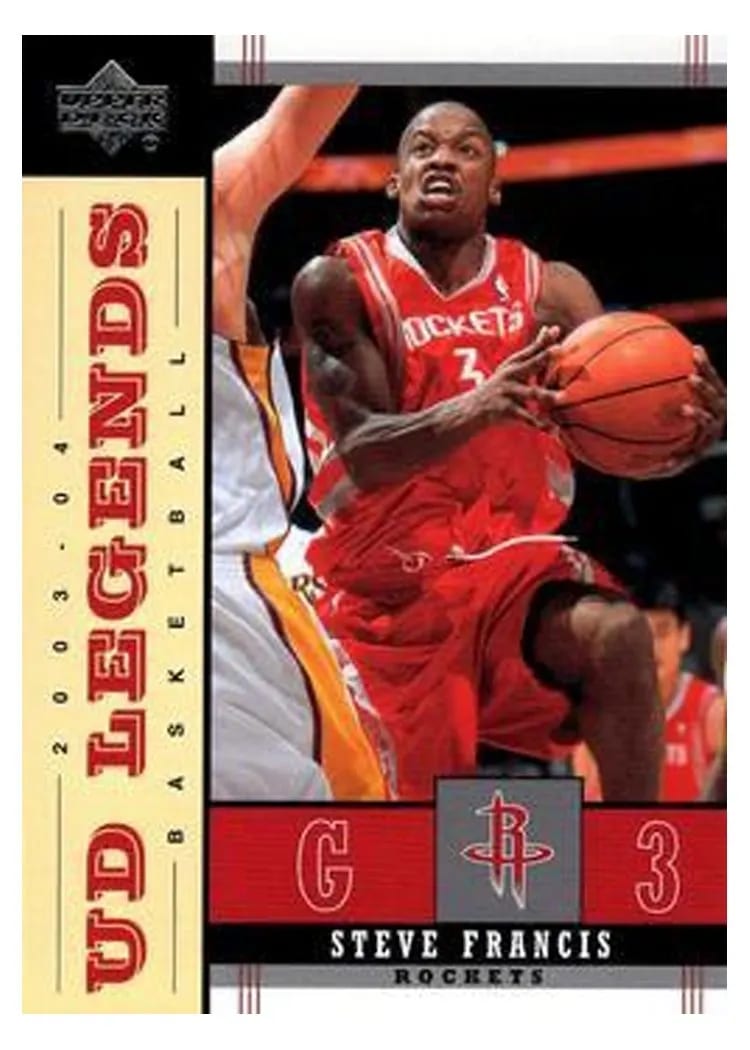 2003 Upper Deck Legends Steve Francis #28 card