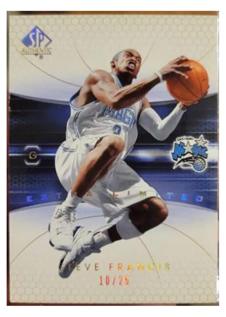 2004 SP Authentic Steve Francis #63 card