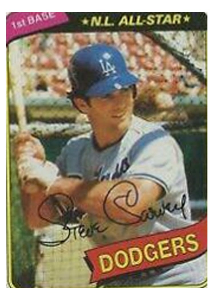 1980 Topps Steve Garvey #290 card