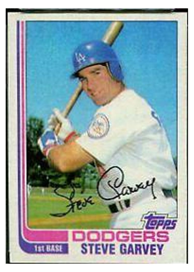 1982 Topps Steve Garvey #179 card