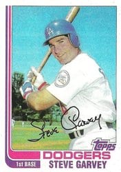 1982 Topps Base Set Steve Garvey #179 card