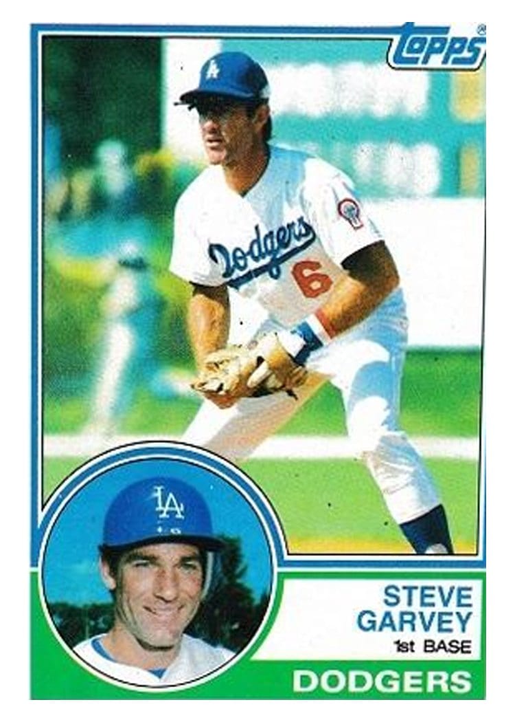 1983 Topps Steve Garvey #610 card