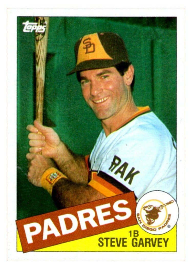 1985 Topps Steve Garvey #450 card