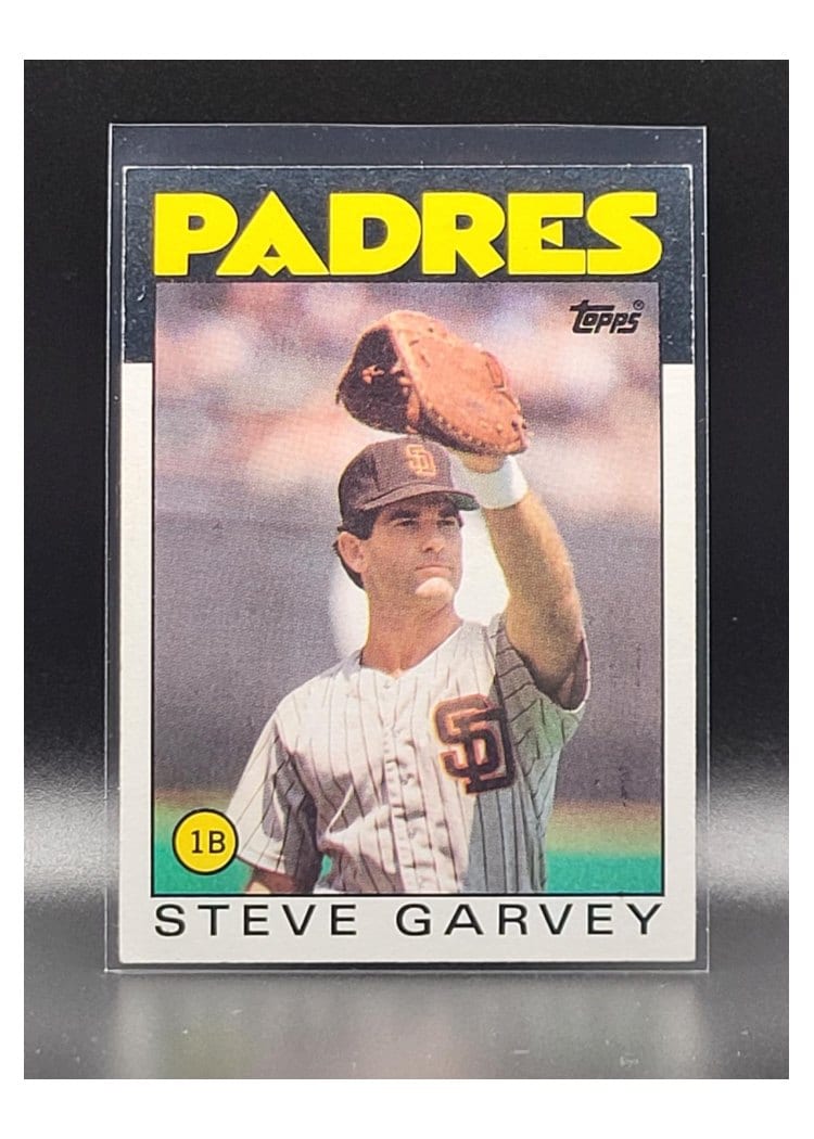 1986 Topps Steve Garvey #660 card