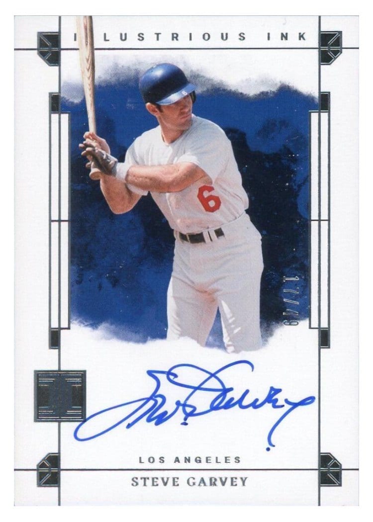 2024 Panini Impeccable Illustrious Ink Steve Garvey #II-SG